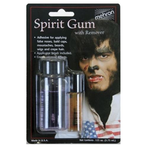 Mehron Makeup Spirit Gum & Remover Combo Kit | Spirit Gum Adhesive and Remover |