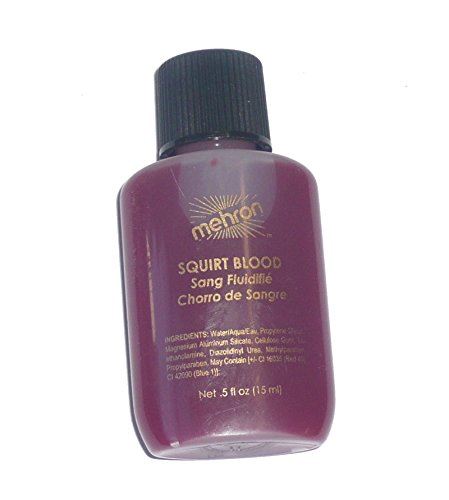 Mehron Makeup Squirt Blood (.5 oz) (VENOSO OSCURO)