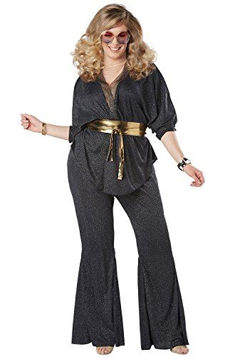 Disco Dazzler - 1970's - Costume - Adult - Plus Size - 3 Sizes