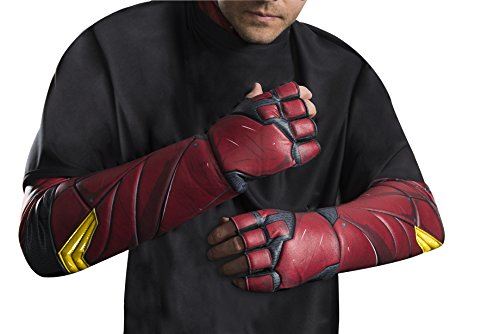 Flash Gloves - Justice League - Costume Accessories - Adult Teen