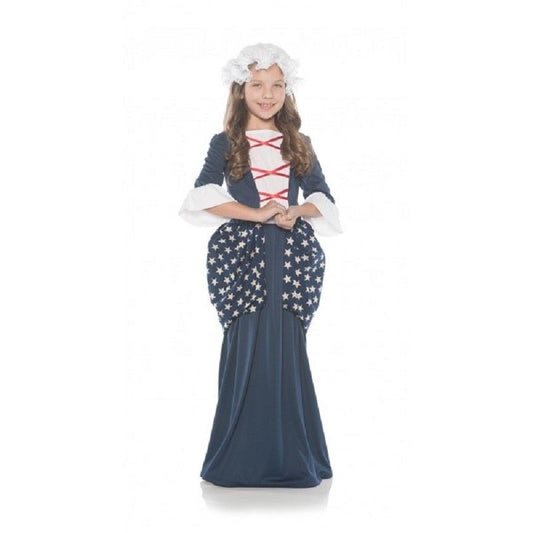 Betsy Ross - Colonial - Revolutionary War - Costume - Child - 2 Sizes