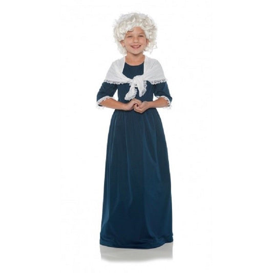 Martha Washington - Colonial - Revolutionary War - Costume - Girls - Large 10-12