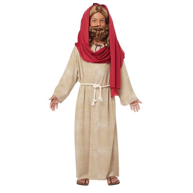 Jesus - Shepherd - Biblical - Christmas - Nativity Costume - Child - 2 Sizes