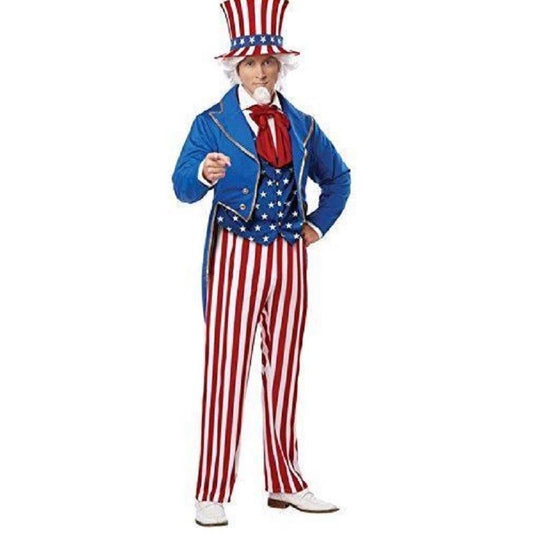 Uncle Sam - Patriotic - Costume - Adult - 3 Sizes