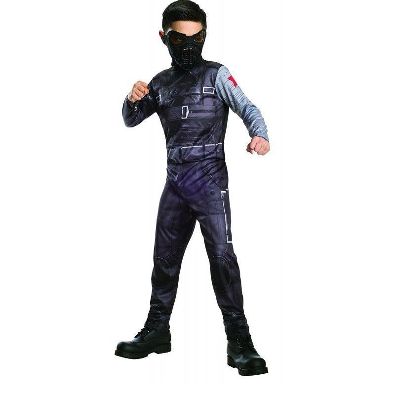 Winter Soldier - Bucky Barnes - Captain America - Costume - Child - Medium 8-10