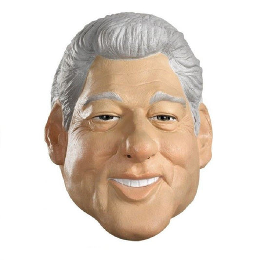 Bill Clinton Mask - Rubber Latex - President - Politician - Adult Teen