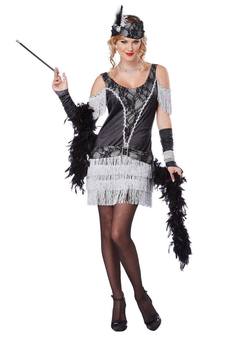 Razzle Dazzle Flapper – 1920er Jahre – Kostüm – Erwachsene – 2 Größen