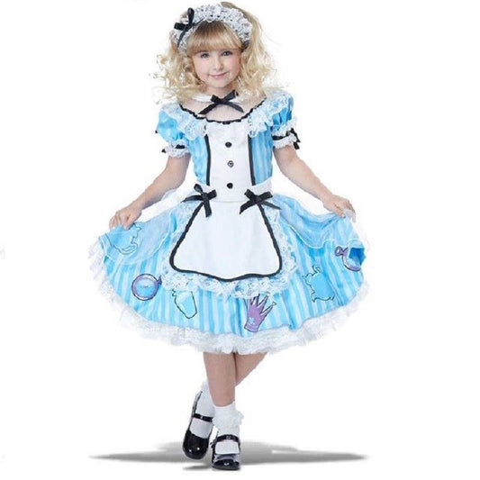 Alice im Wunderland – Deluxe – Kostüm – Kind – 2 Größen