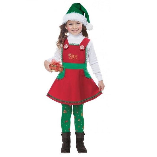 Elf in Charge - Costume - Christmas Holiday - Child - 2 Sizes