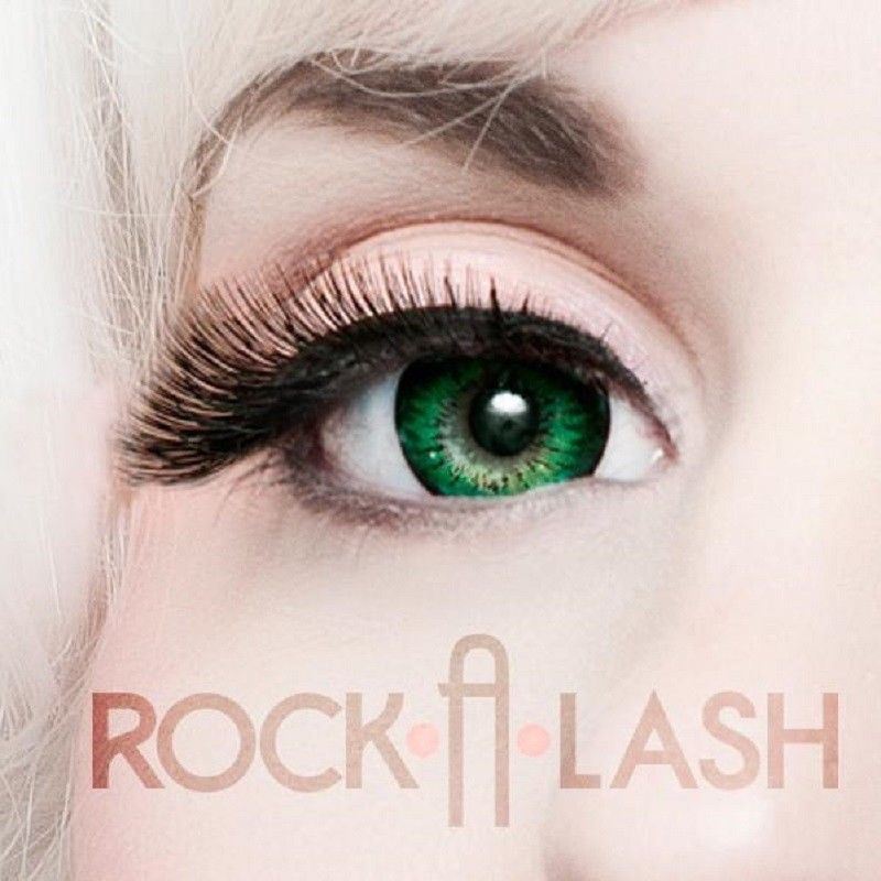 Pestañas - Rock-A-Lash - Wishful Winking - Negro - Accesorio de disfraz