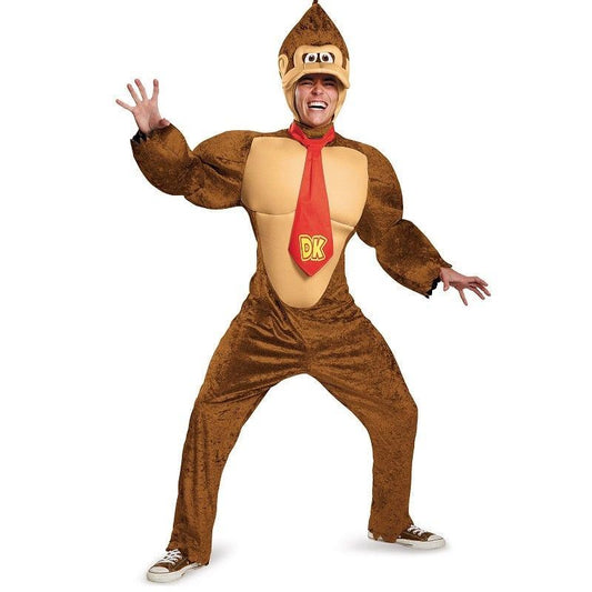 Donkey Kong - Super Mario Bros - Deluxe Costume - Adult - 2 Sizes