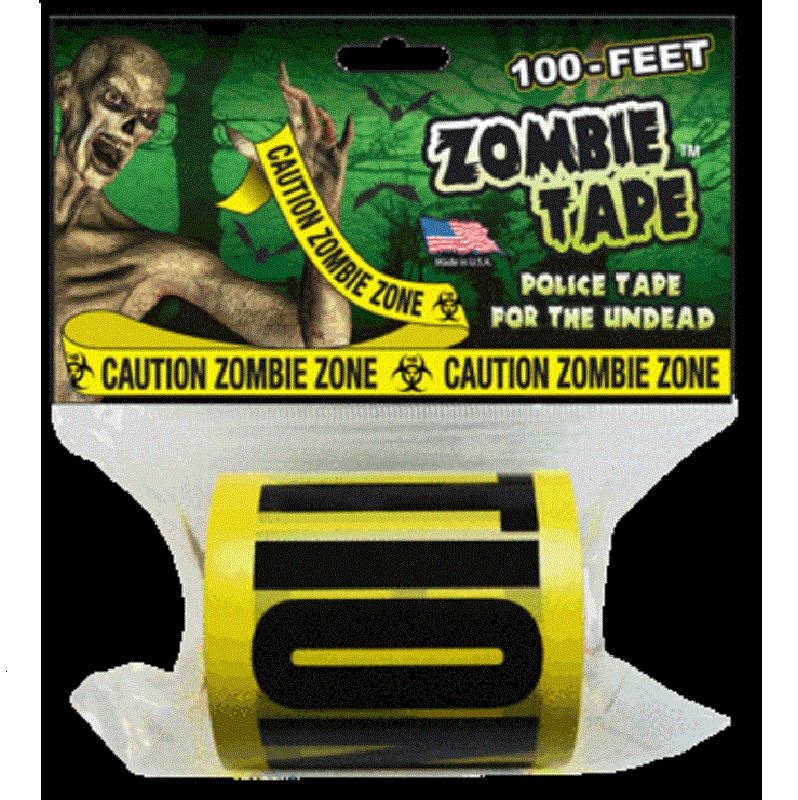 Zombie Zone - Caution Decoration Tape - Halloween