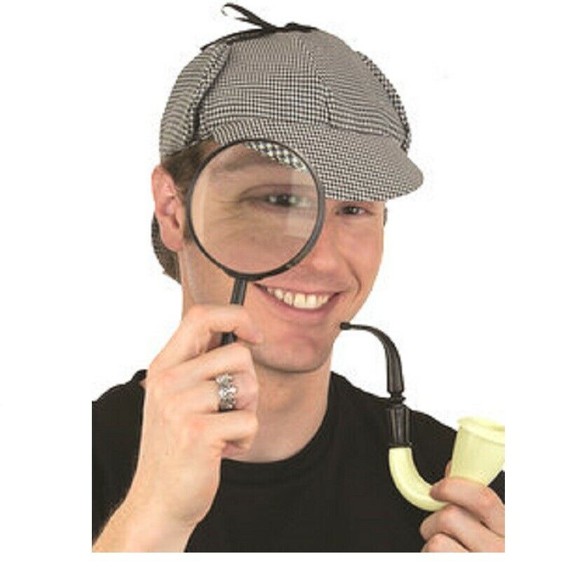 Sherlock Holmes Kit - British Detective - Costume Accessory - Adult Teen