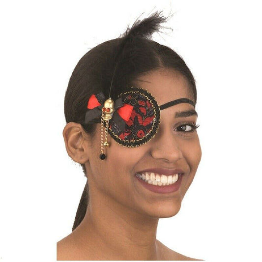 Pirate Eye Patch - Sassy - Lace - Costume Accessory - Adult Teen