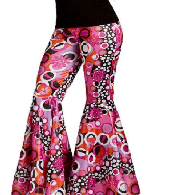 Groovy Psychedelic Bell Bottom Pants - 60's - 70's - Costume - Adult - 2 Sizes