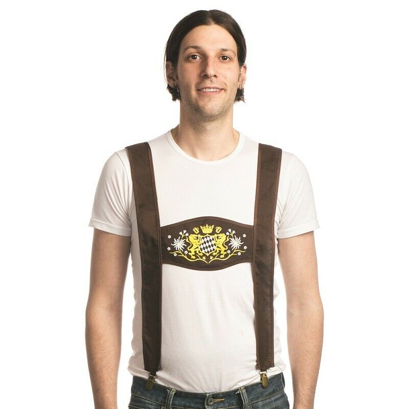 Oktoberfest Suspenders - Lederhosen - Oktoberfest - Costume Accessory