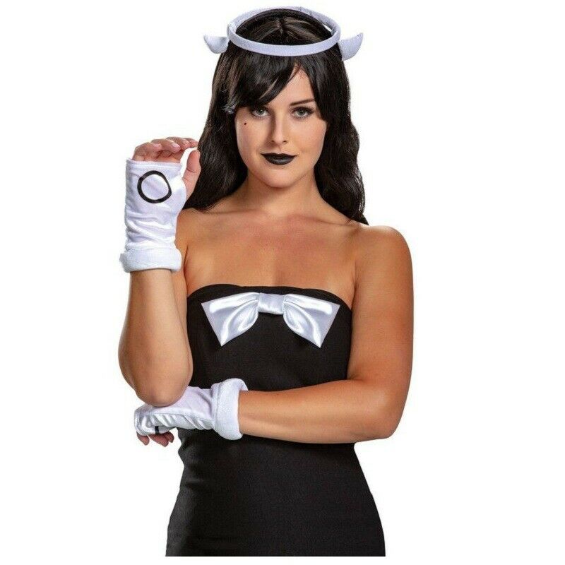 Alice Angel Kit - Black/White - Bendy - Costume Accessories - Adult Teen