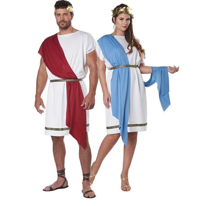 Disfraz de Toga de Fiesta para Adulto - Romano - Griego - Disfraz Unisex - Adulto - 2 Tallas