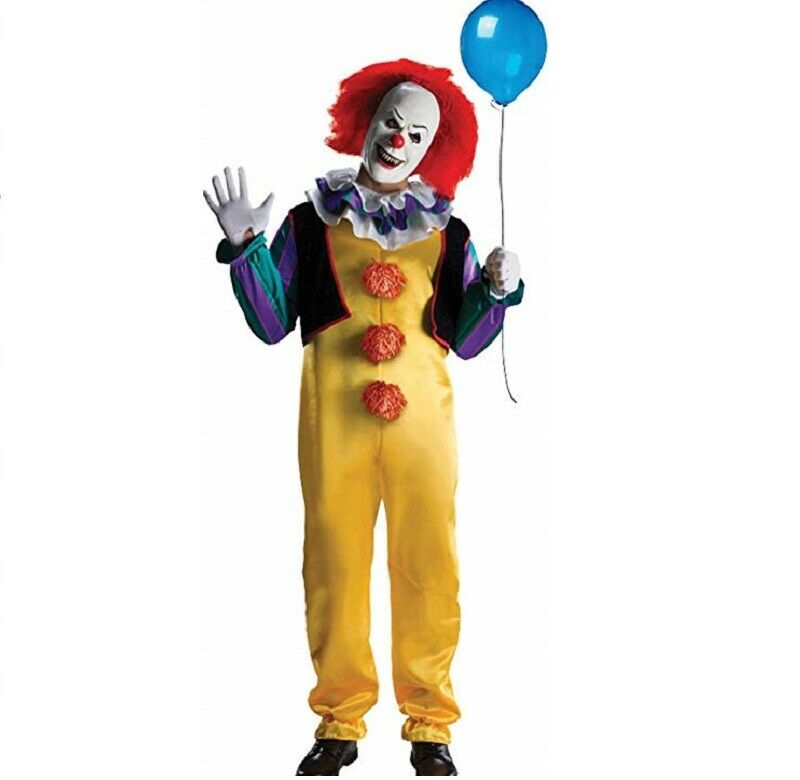 Pennywise - Original It - 1990 Movie - Costume - Adult - 2 Sizes