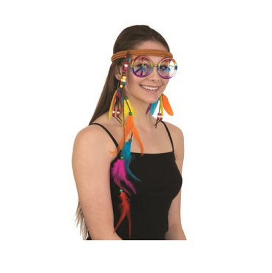 Hippie Kit - 60's 70's - 3 Pieces - Costume Accessory - Teen Adult