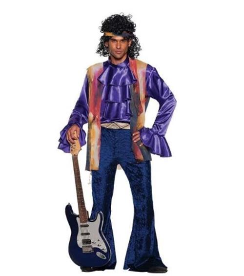 Rock Star Guy - 1960's - 1970's - Jimi - Costume - Adult - 2 Sizes