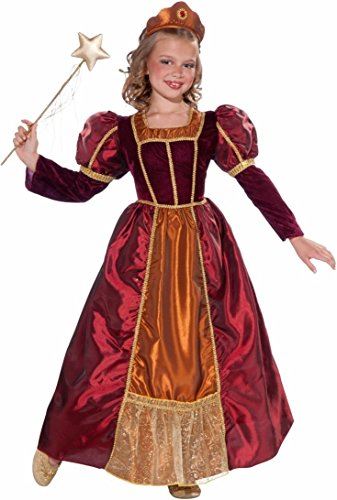 Enchanted Princess - Medieval - Red/Bronze - Costume - Large 12-14