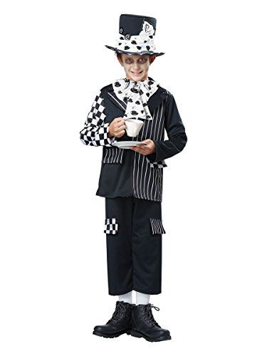 Dark Mad Hatter - Alice in Wonderland - Costume - Child- 2 Sizes