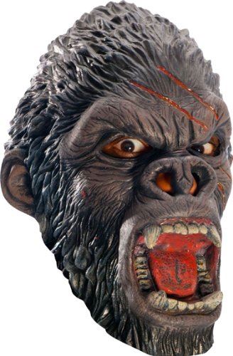 King Congo - Gorilla - 3/4 Mask -  Vinyl - Costume Accessory - Adult Teen