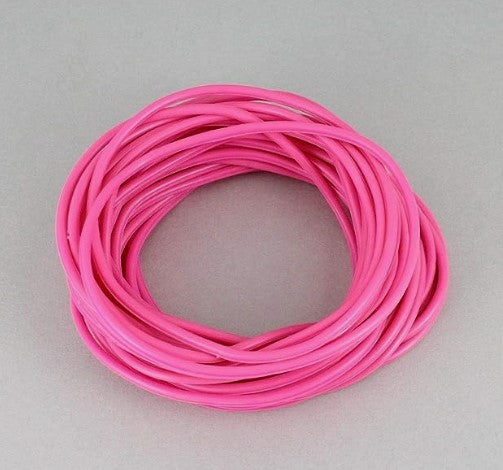 80er-Armbänder – Hot Pink – Gummi – 24er-Pack – Kostümzubehör – Teenager und Erwachsene 