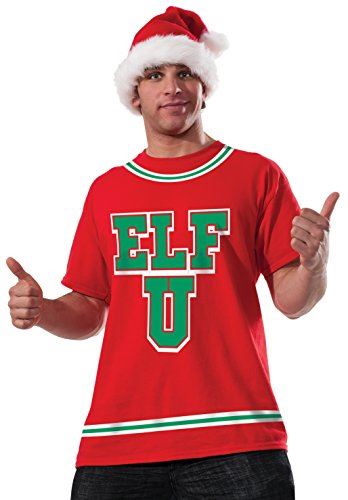 Elf U T-Shirt – Weihnachten – Clausplay – Herren – Groß