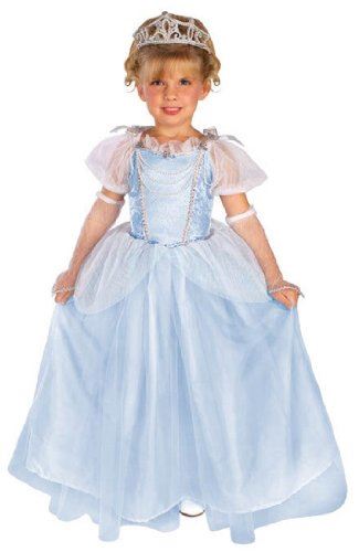 Princesa Cenicienta - Azul - Disfraz Infantil - 2 Tallas 