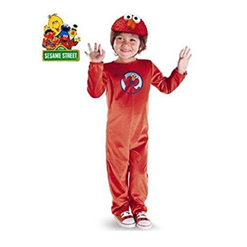 Elmo - Sesame Street - Classic Costume - Child - Size 4-6 Small