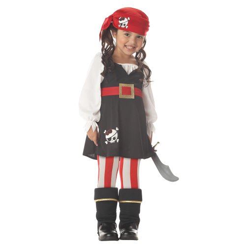 Precious Lil' Pirate - Buccaneer - Costume - Child - 2 Sizes