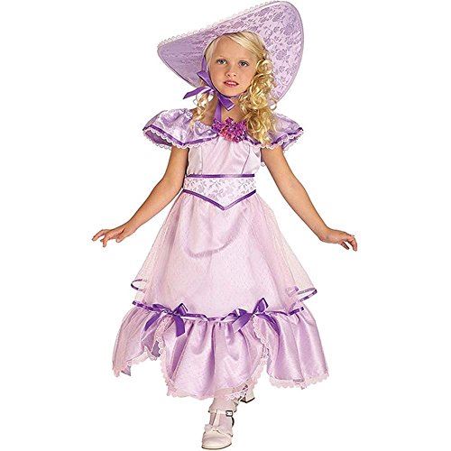 Southern Belle - Civil War - Purple - Costume - Child - 2 Sizes