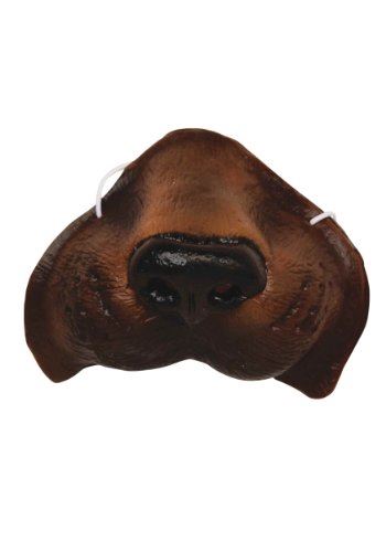 Dog Nose - Brown/Black - Costume Accessory - Adult Teen
