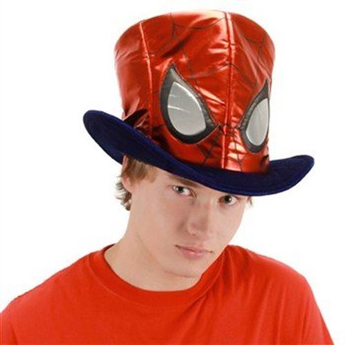 Spider-Man Hat - Mad Hatter - Metallic - Costume Accessory - Teen Adult