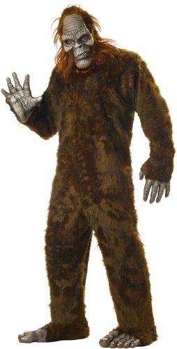 Big Foot - Faux Fur - Brown - Costume - Adult - One Size