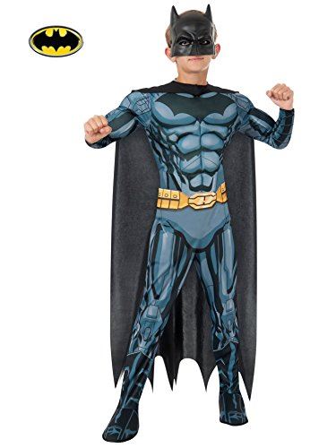 Batman - DC Comics - Pecho musculoso de lujo - Disfraz - 2 tallas