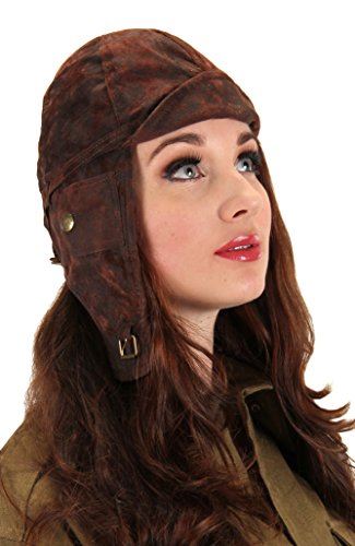 Aviator Headpiece - Brown - Steampunk - Costume Accessory - Adult