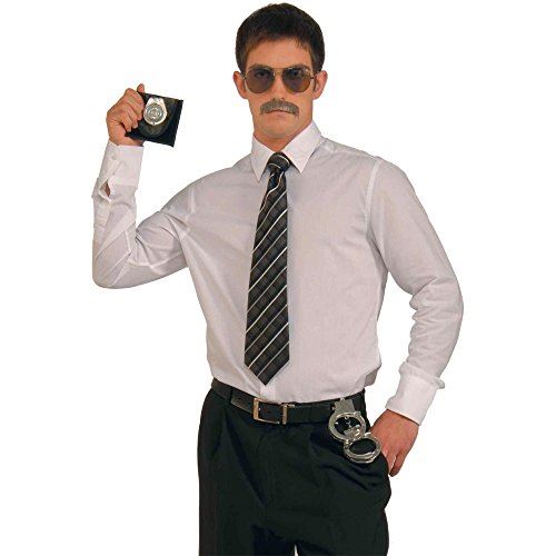 Police Detective Costume Kit - 4 Pieces - Costume Accessories - Adult Teen