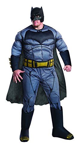 Rubie's Men's Batman v Superman: Dawn of Justice Deluxe Batman Plus Size Costume