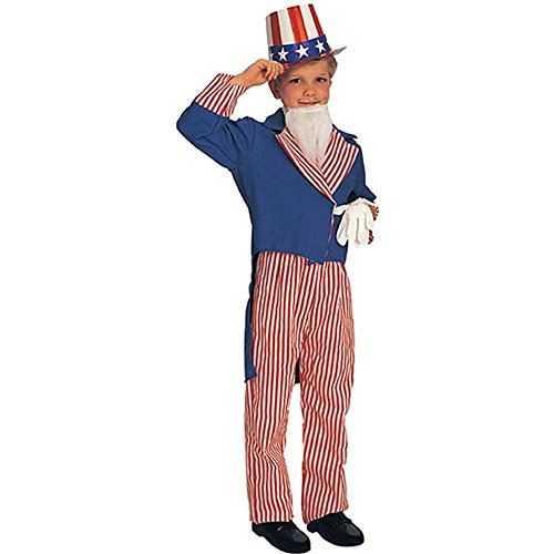 Uncle Sam - Patriotic - Costume - Child - Small 4-6