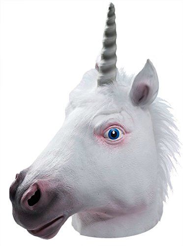 Unicorn Mask - Latex - Cosplay - Costume Accessory - Adult Teen