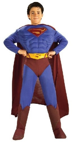 Superman Returns - Deluxe Muscle Chest - Costume - Child - 2 Sizes