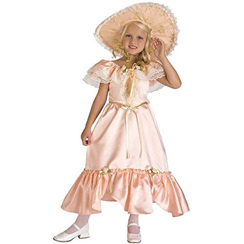 Southern Belle - Civil War/1800's - Peach - Costume - Child Large 12-14