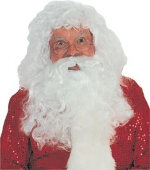 Santa Wig and Beard Set - Economy - Christmas - Costume Accessory - Adult Teen