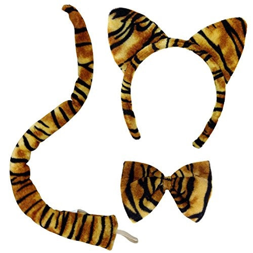 Tiger Set - 3-Piece - Costume Accessory - Child Teen Adult