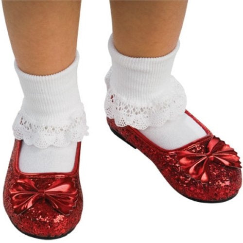 Dorothy Ruby Red Slippers - Wizard of Oz - Costume Accessories - Child - 4 Sizes