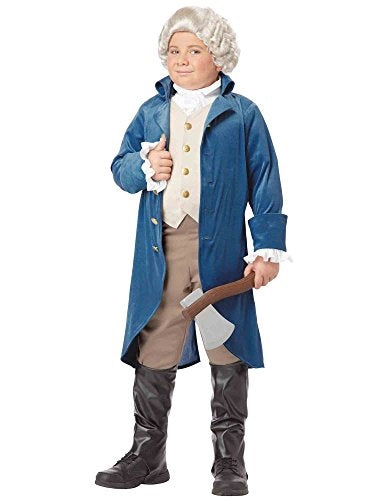 George Washington - Alexander Hamilton - Disfraz - Niño - 2 Tallas