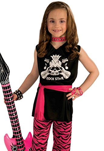 Rock Star Girl - Economy - Costume - Child - Large 12-14